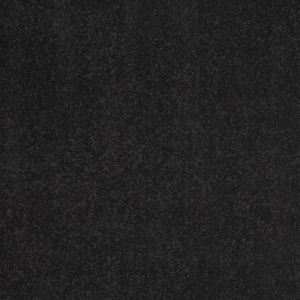 4' Runner Black Indoor Outdoor Runner Rug