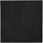 5' X 5' Black Square Indoor Outdoor Area Rug
