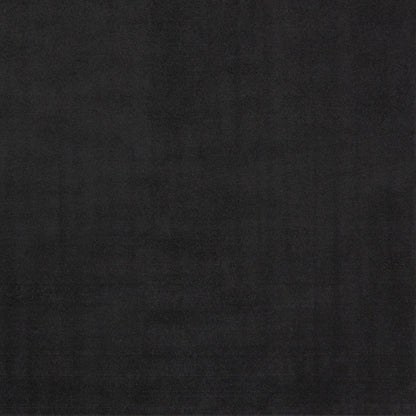 5' X 5' Black Square Indoor Outdoor Area Rug