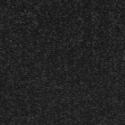 6' X 6' Black Round Indoor Outdoor Area Rug