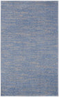 3' X 5' Blue And Gray Indoor Outdoor Area Rug