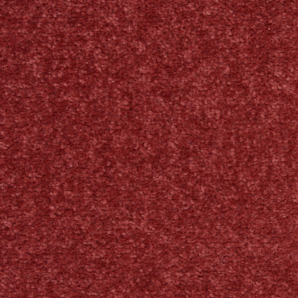 5' X 5' Brick Red Square Indoor Outdoor Area Rug