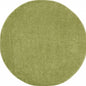 4' Green Round Indoor Outdoor Area Rug