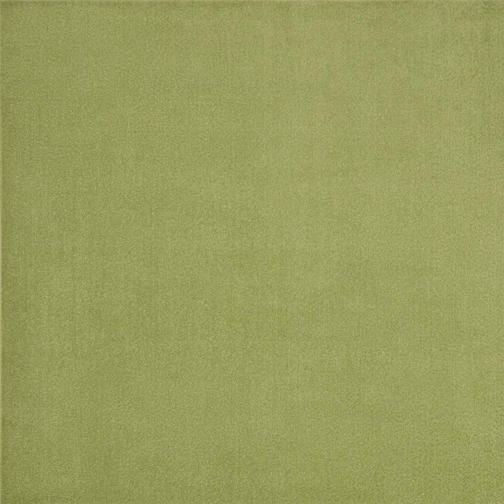 5' X 5' Green Square Indoor Outdoor Area Rug