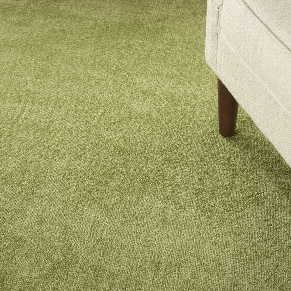 6' X 6' Green Round Indoor Outdoor Area Rug