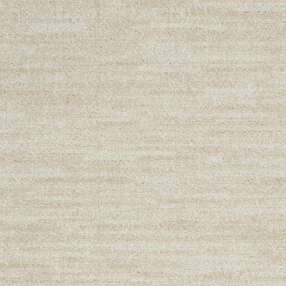 4' Runner Beige And Ivory Indoor Outdoor Runner Rug