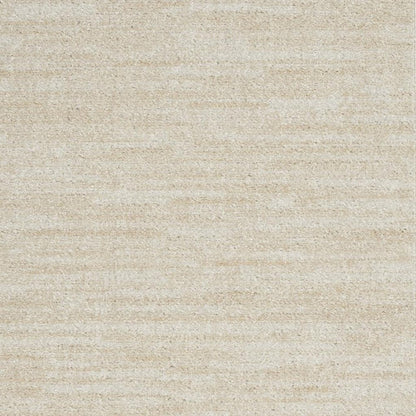 4' Runner Beige And Ivory Indoor Outdoor Runner Rug