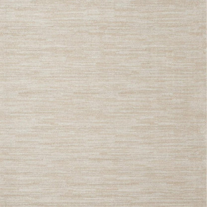 5' X 5' Beige And Ivory Square Indoor Outdoor Area Rug