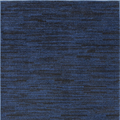 3' X 5' Blue Indoor Outdoor Area Rug