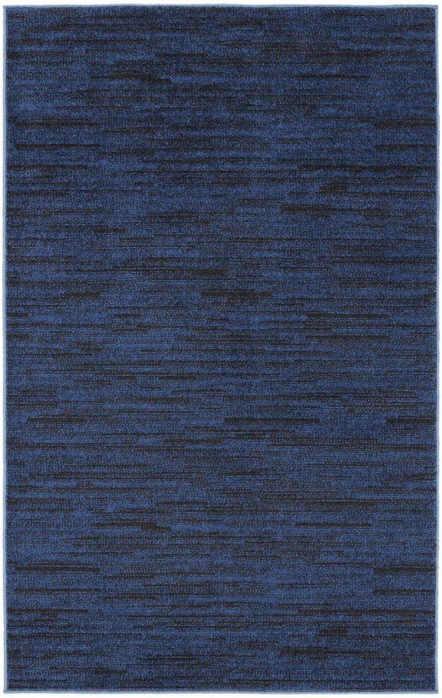 3' X 5' Blue Indoor Outdoor Area Rug