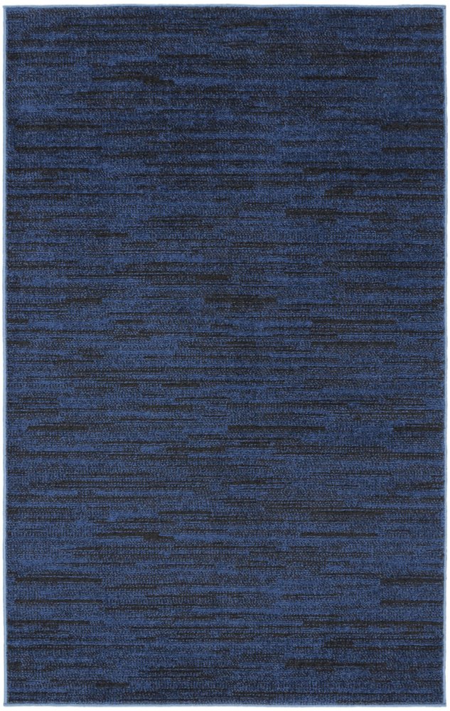 3' X 5' Blue Indoor Outdoor Area Rug