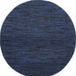 4' Blue Round Indoor Outdoor Area Rug