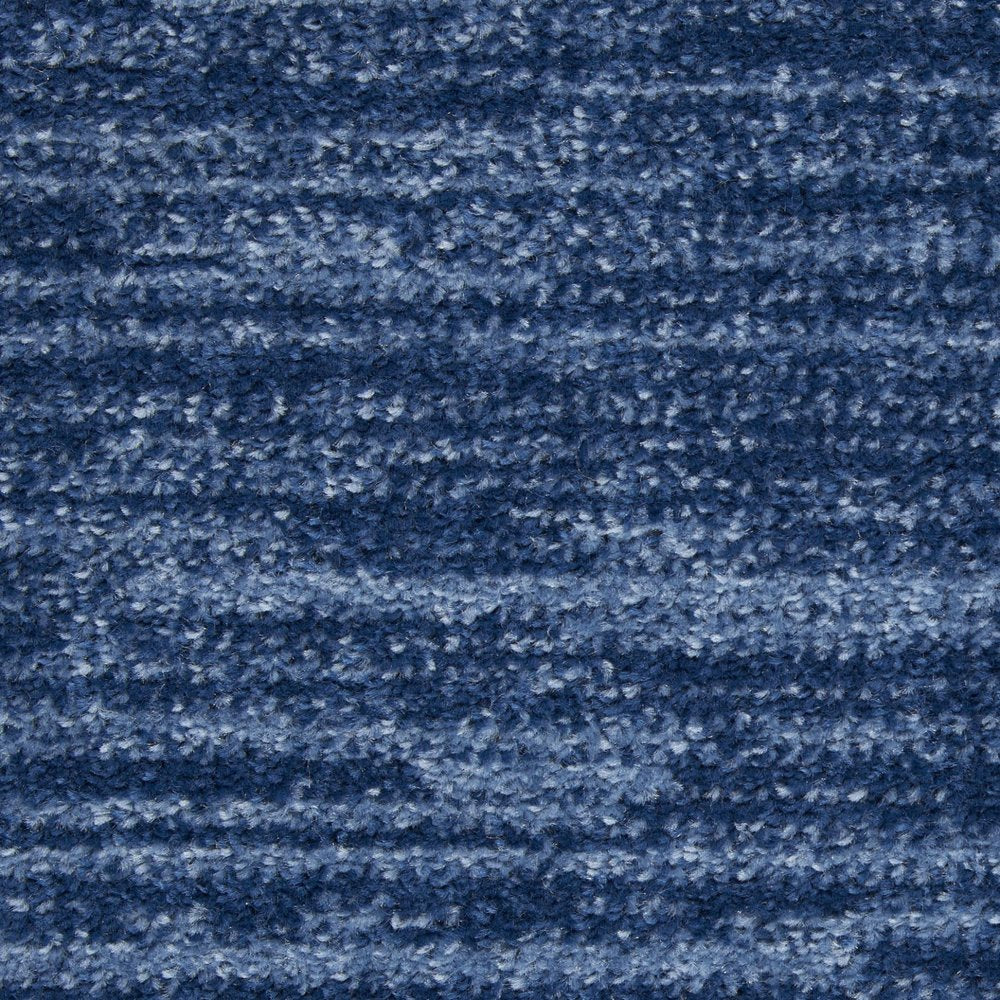 4' Runner Navy Blue Indoor Outdoor Runner Rug