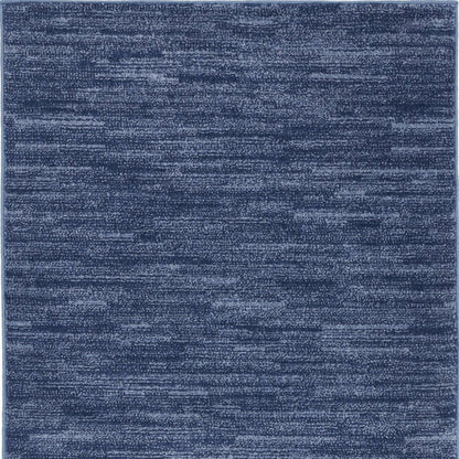 3' X 5' Blue Indoor Outdoor Area Rug