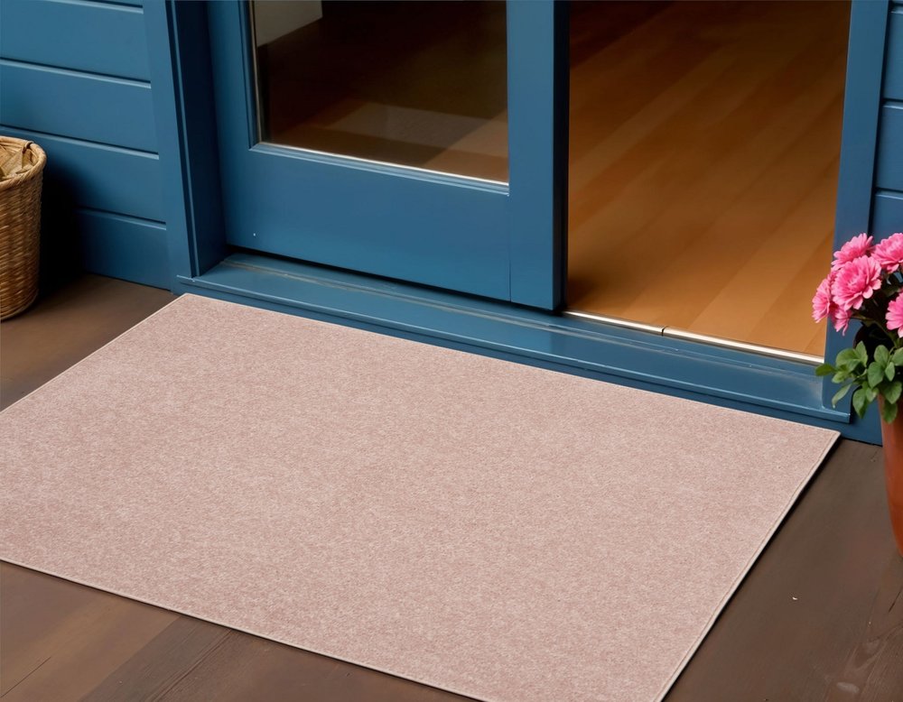 3' X 5' Pink Indoor Outdoor Area Rug