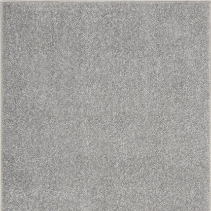 2' X 4' Gray Indoor Outdoor Area Rug