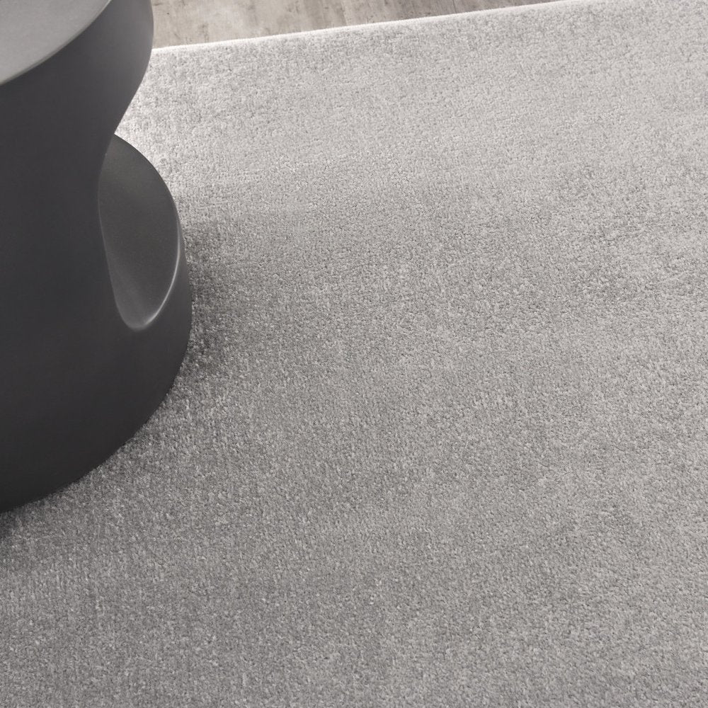 5' X 5' Gray Square Indoor Outdoor Area Rug