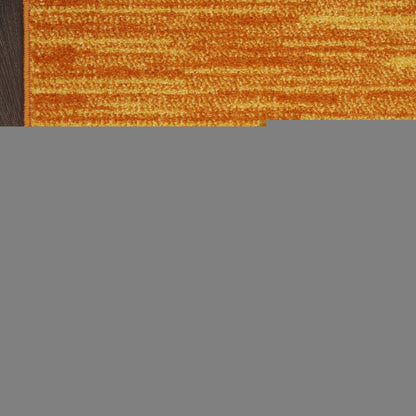 3' X 5' Orange Indoor Outdoor Area Rug