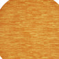 6' X 6' Orange Round Indoor Outdoor Area Rug
