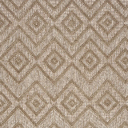 4' X 6' Beige Indoor Outdoor Area Rug