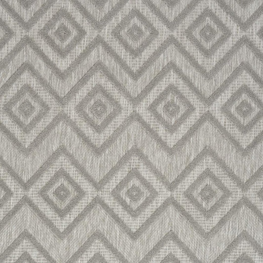 4' X 6' Gray Indoor Outdoor Area Rug