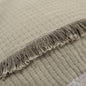 Natural Checkered King Quilt