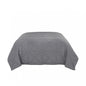 Gray Geometric King Quilt