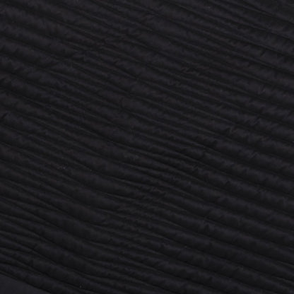 Black Geometric Queen Quilt