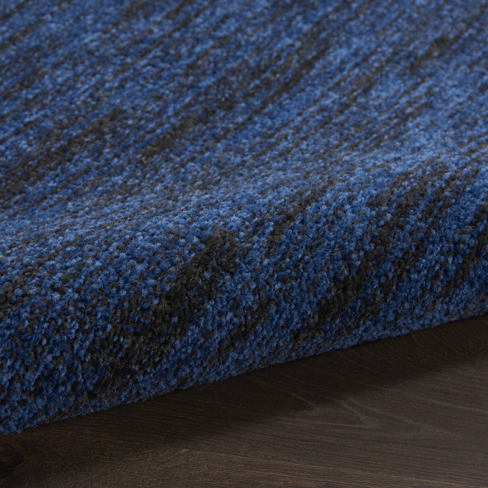 2' X 4' Midnight Blue Stain Resistant Indoor Outdoor Area Rug