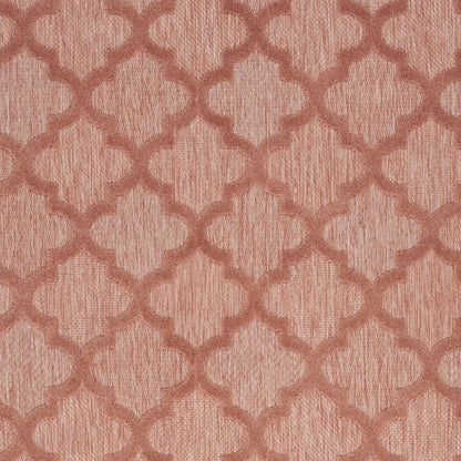 4' X 6' Coral Indoor Outdoor Area Rug