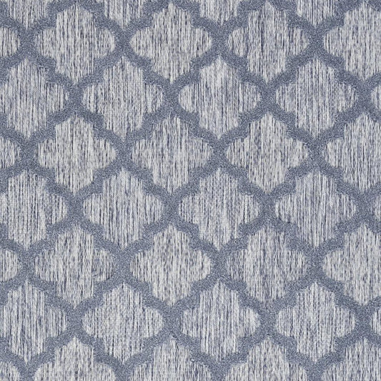 4' X 6' Denim Blue Indoor Outdoor Area Rug