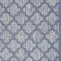 5' X 7' Denim Blue Indoor Outdoor Area Rug