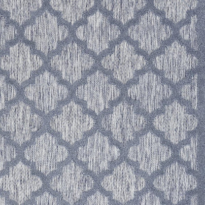 5' X 7' Denim Blue Indoor Outdoor Area Rug