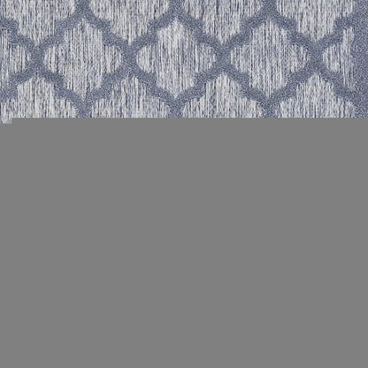 5' X 7' Denim Blue Indoor Outdoor Area Rug