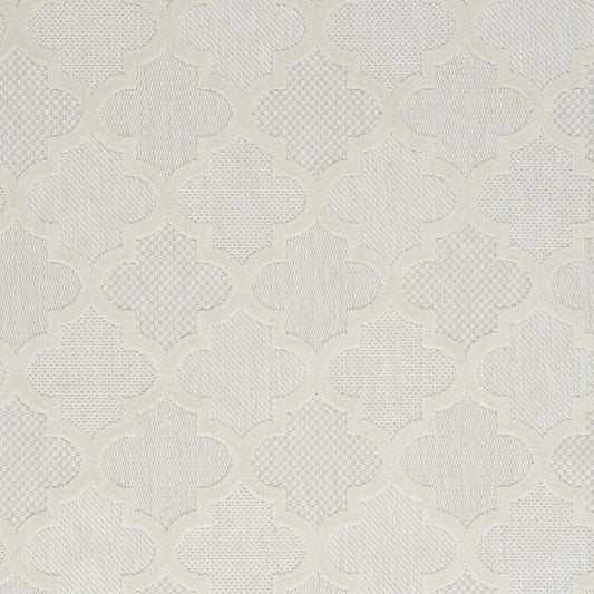 4' X 6' Ivory Indoor Outdoor Area Rug