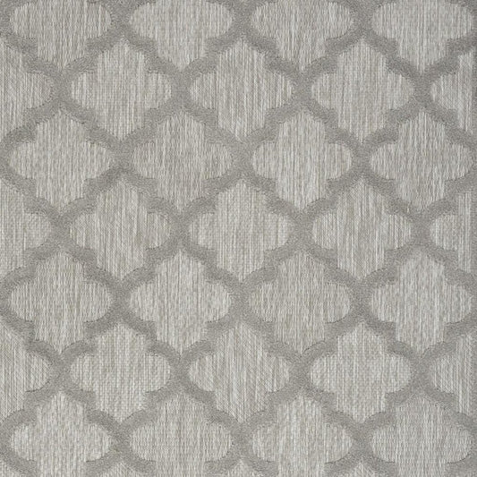 4' X 6' Gray Indoor Outdoor Area Rug