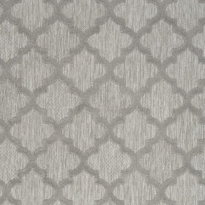 5' X 7' Gray Indoor Outdoor Area Rug