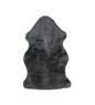 36" X 24" Charcoal Faux Fur Throw Blanket
