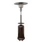 48000 BTU Bronze Steel Propane Cylindrical Pole Standing Patio Heater