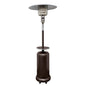 48000 BTU Bronze Steel Propane Cylindrical Pole Standing Patio Heater