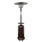 48000 BTU Bronze Steel Propane Cylindrical Pole Standing Patio Heater