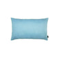 Set Of Two 12" X 20" Sky Blue Polyester Zippered Pillow Cover