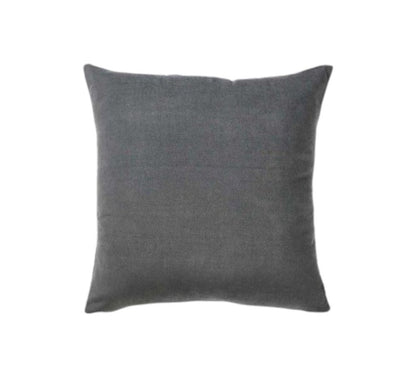 Set of Two 22" Gray Throw Pillow Covers