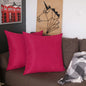Set of Two 22" Pink Throw Pillow Covers