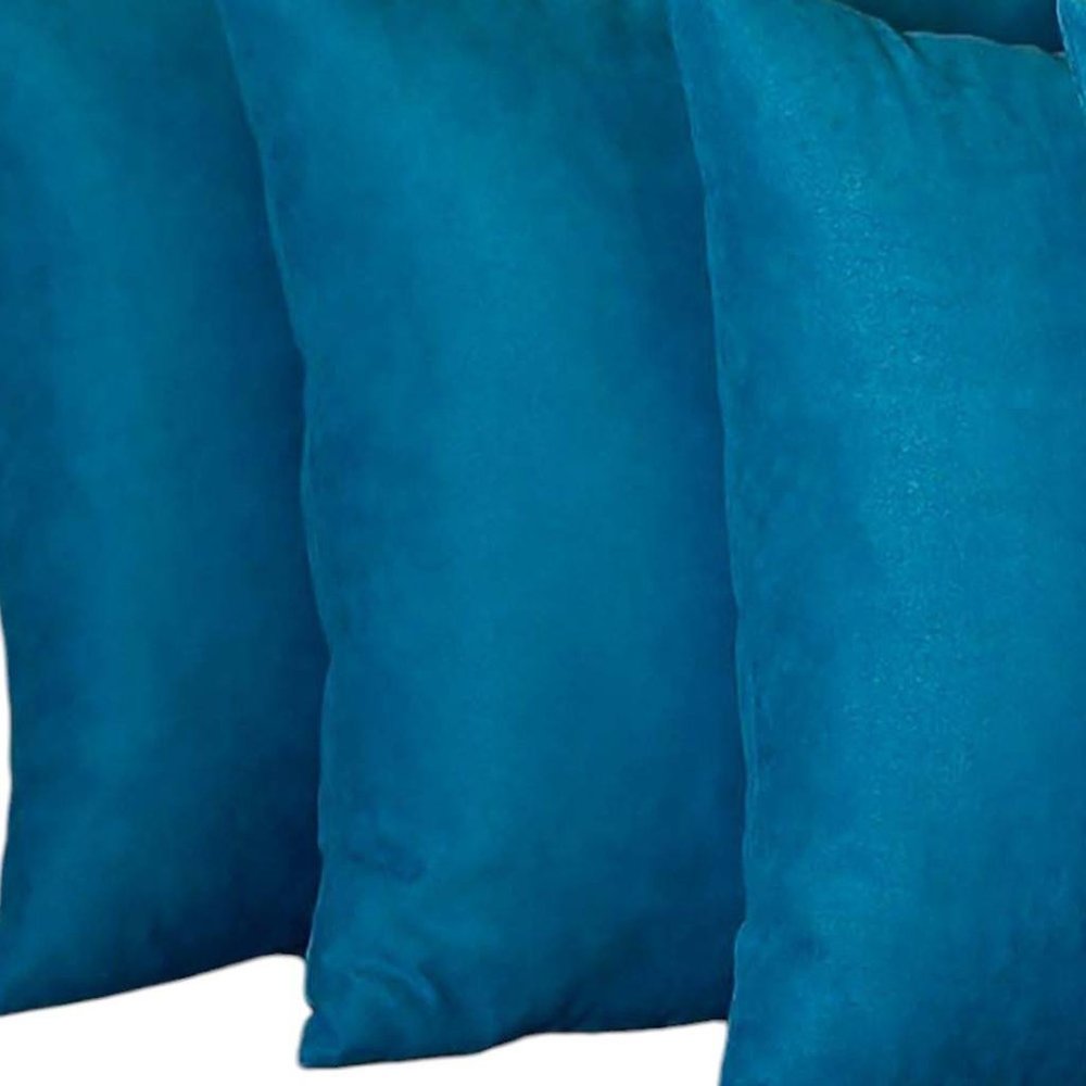 Set Of Four 17" X 17" Tahitian Tide Polyester Zippered Pillow Cover