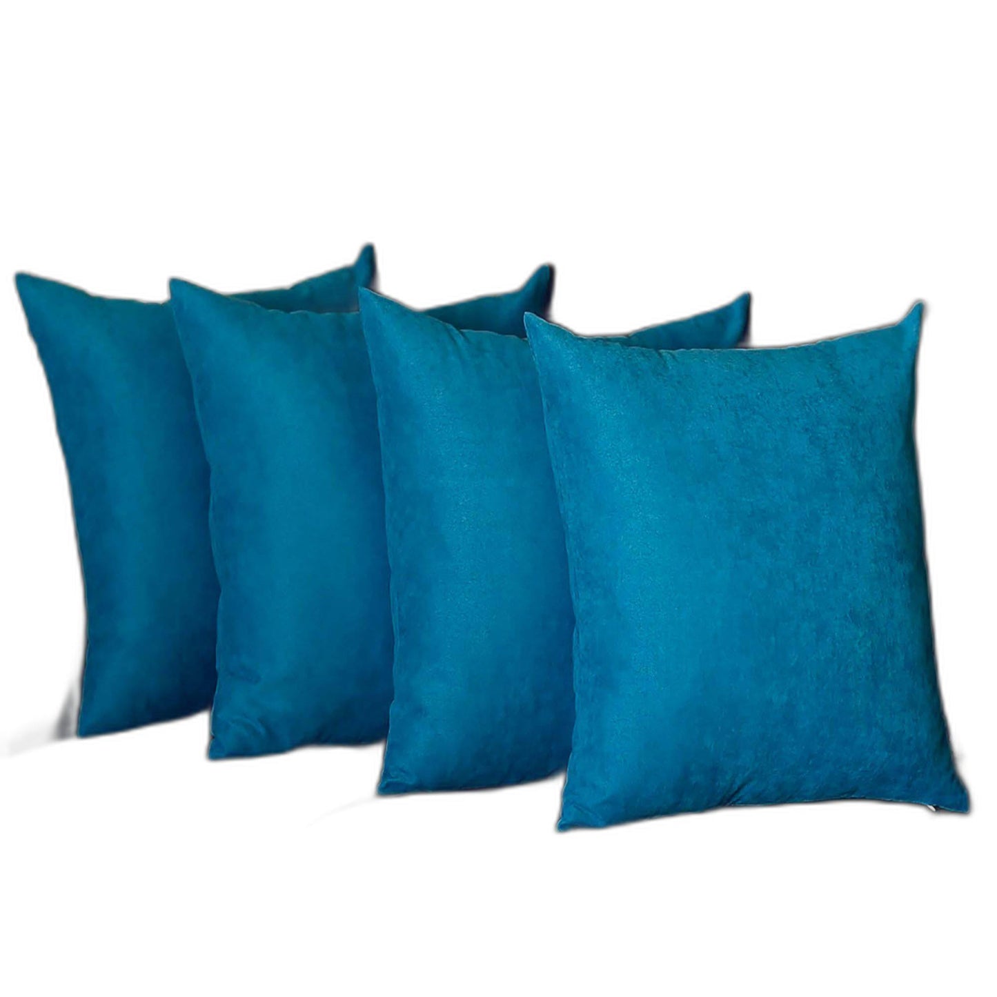 Set Of Four 18" X 18" Tahitian Tide Polyester Zippered Pillow Cover