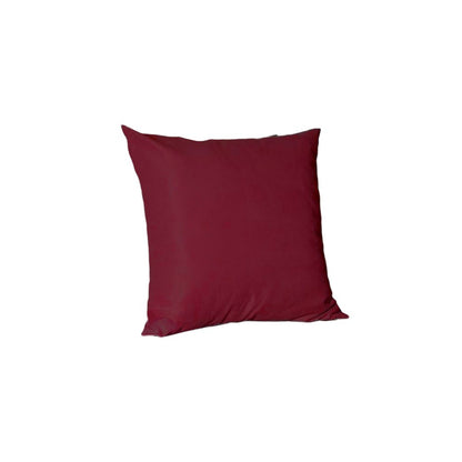 Set of Four 22" Red Throw Pillow Covers