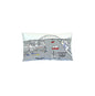 14" X 24" Cream Chesapeake Daylight Skyline Lumbar Decorative Pillow