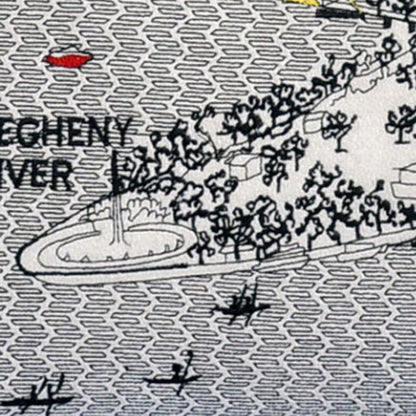 14" X 24" Cream Hometown Pride Wool Lumbar Throw Pillow