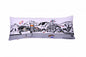 14" X 35" Cream Jackson Daylight Skyline Lumbar Decorative Pillow
